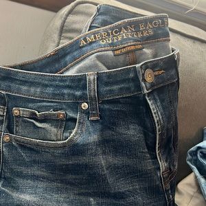 A.E mens skinny distressed jeans